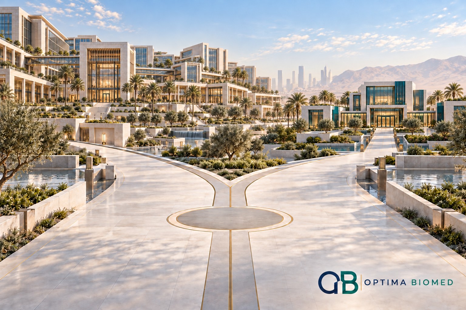 Two credible distributor operating models connected to a central strategic decision fork.